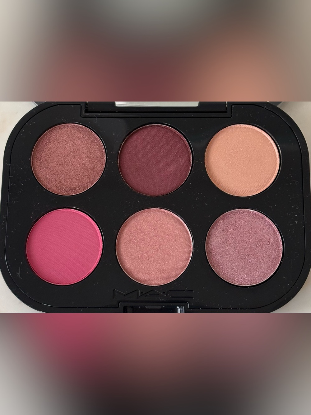 MAC Connect In Colour Eye Shadow Palette - Rose Lens, NEW w/o Box - Picture 6 of 6